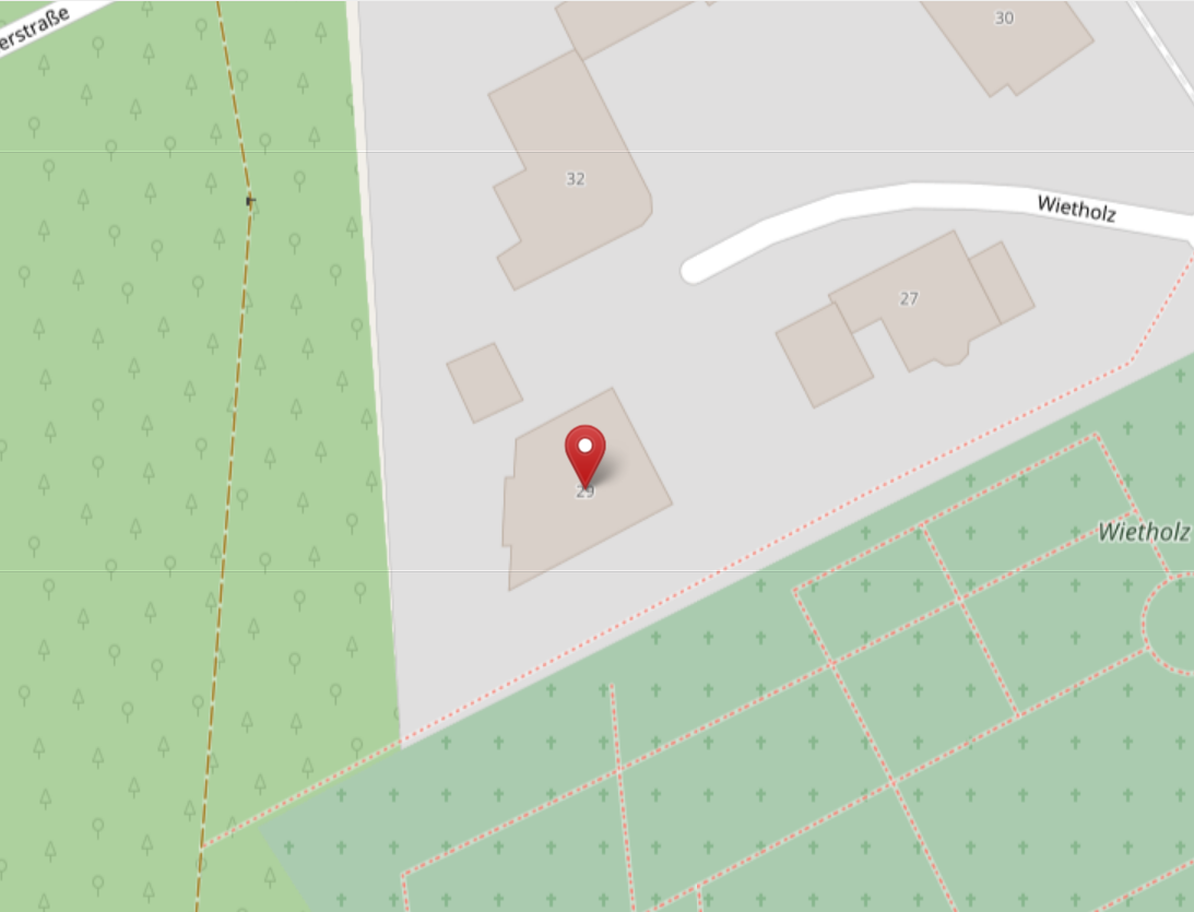 Karte: Wietholz 29, 58708 Menden (Sauerland)